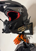Motorcycle Helmet Wall Mount Rack — Heavy-Duty Steel, Handmade in Limited Quantities
